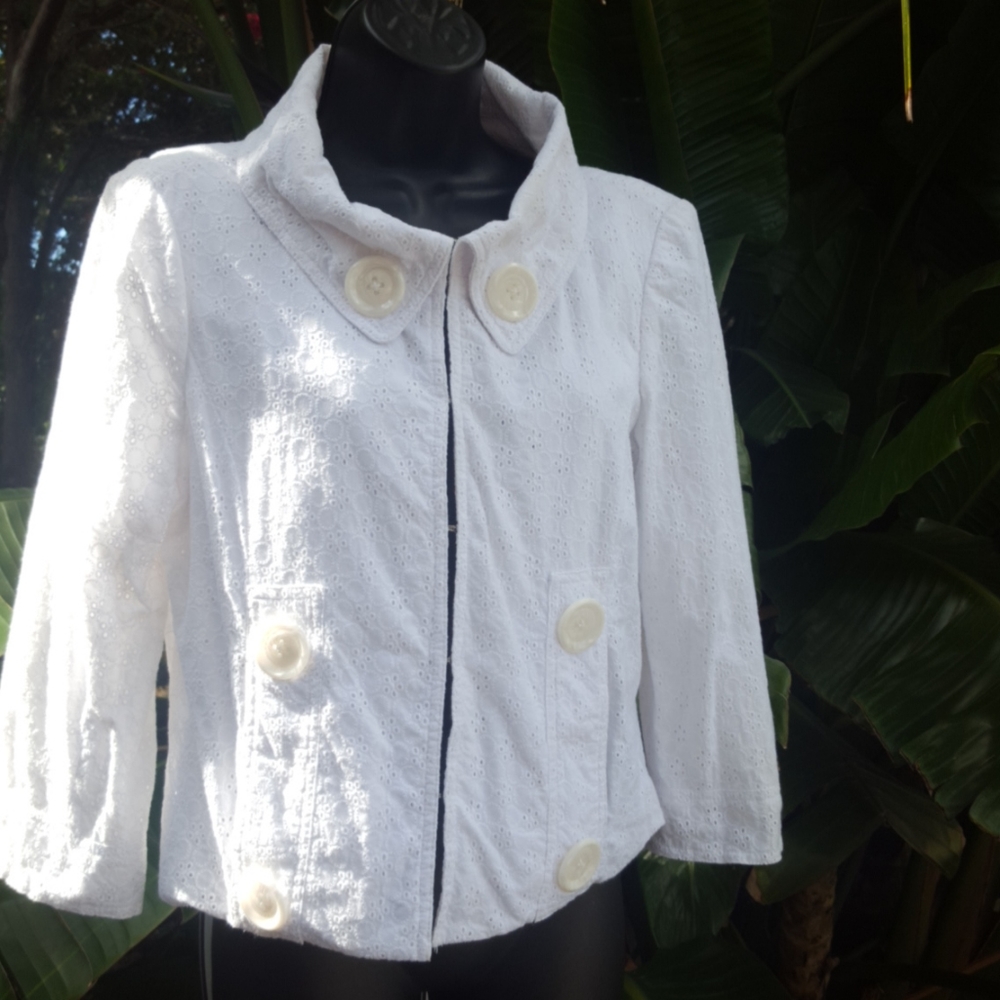 Vintage eyelet jacket